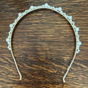 Untamed Petals Pearl headband